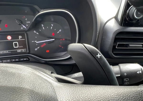 Citroen Berlingo cena 89800 przebieg: 80345, rok produkcji 2020 z Chocianów małe 562
